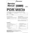 PIONEER PDR-W37/KUXJ/CA Service Manual cover photo
