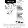 HITACHI DZGX20E Service Manual cover photo