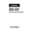 ONKYO EQ101 Owner's Manual cover photo