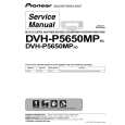 PIONEER DVH-P5650MP/RC Service Manual cover photo