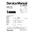 TECHNICS SLPS670A Service Manual cover photo