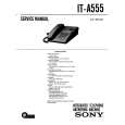 SONY IT-A555 Service Manual cover photo