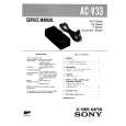 SONY ACV33 Service Manual cover photo