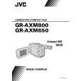JVC GR-AXM800U(C) Owner's Manual cover photo