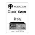 KENWOOD KA5750 Service Manual cover photo