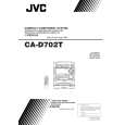 JVC CA-D702T Owner's Manual cover photo
