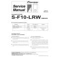 PIONEER S-F10-LRW/XMD/EW Service Manual cover photo