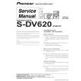 PIONEER S-DV620/XTW/UC Service Manual cover photo