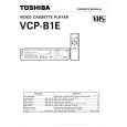 TOSHIBA VCPB1E Owner's Manual cover photo