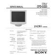 SONY CPDG520 Owner's Manual cover photo