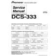 PIONEER DCS-333/MXJ/RE5 Service Manual cover photo