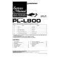 PIONEER PLL800 Service Manual cover photo