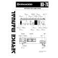 KENWOOD KA7X Service Manual cover photo