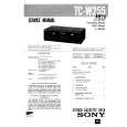 SONY TCW255 Service Manual cover photo