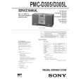 SONY PMCD305 Service Manual cover photo