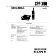 SONY SPPX90 Service Manual cover photo