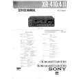 SONY XR410 Service Manual cover photo