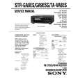 SONY STR-GA9ESG Service Manual cover photo