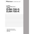 PIONEER DJM-700-K/RLXJ Owner's Manual cover photo
