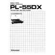 PIONEER PL-55DX Owner's Manual cover photo