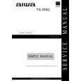 AIWA TSW60 Service Manual cover photo