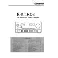 ONKYO R-811RDS Owner's Manual cover photo