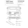 KENWOOD KAC-X542 Service Manual cover photo