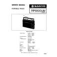 SANYO RP8800UM Service Manual cover photo