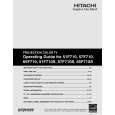 HITACHI 51F710 Owner's Manual cover photo
