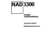 NAD 1300 Owner's Manual cover photo