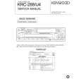 KENWOOD KRC288/IJ4 Service Manual cover photo