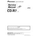 PIONEER CD-R7/UC Service Manual cover photo