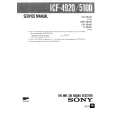 SONY ICF4910 Service Manual cover photo