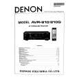 DENON AVR-810G Service Manual cover photo