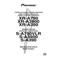 PIONEER X-A3900/KCXJ Owner's Manual cover photo