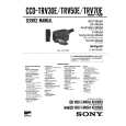 SONY CCDTRV70E Service Manual cover photo