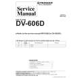 PIONEER DV606D I Service Manual cover photo