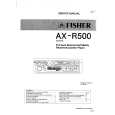 FISHER AZR500 Service Manual cover photo
