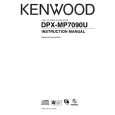 KENWOOD DPX-MP7090U Owner's Manual cover photo