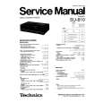 TECHNICS SU810 Service Manual cover photo
