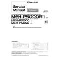 PIONEER MEH-P5000R-2/EW Service Manual cover photo