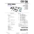 SONY CSSTNA Service Manual cover photo