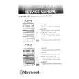 SHERWOOD AV757 Service Manual cover photo