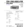 SONY CDX-L350 Owner's Manual cover photo