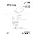 SONY UH-1000 Service Manual cover photo