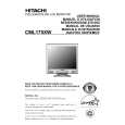 HITACHI CML175XW Owner's Manual cover photo