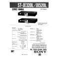 SONY STJX520L Service Manual cover photo