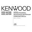 KENWOOD KDC-6070R Owner's Manual cover photo
