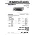 SONY XR-C5300X Owner's Manual cover photo