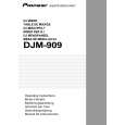 PIONEER DJM-909 Owner's Manual cover photo